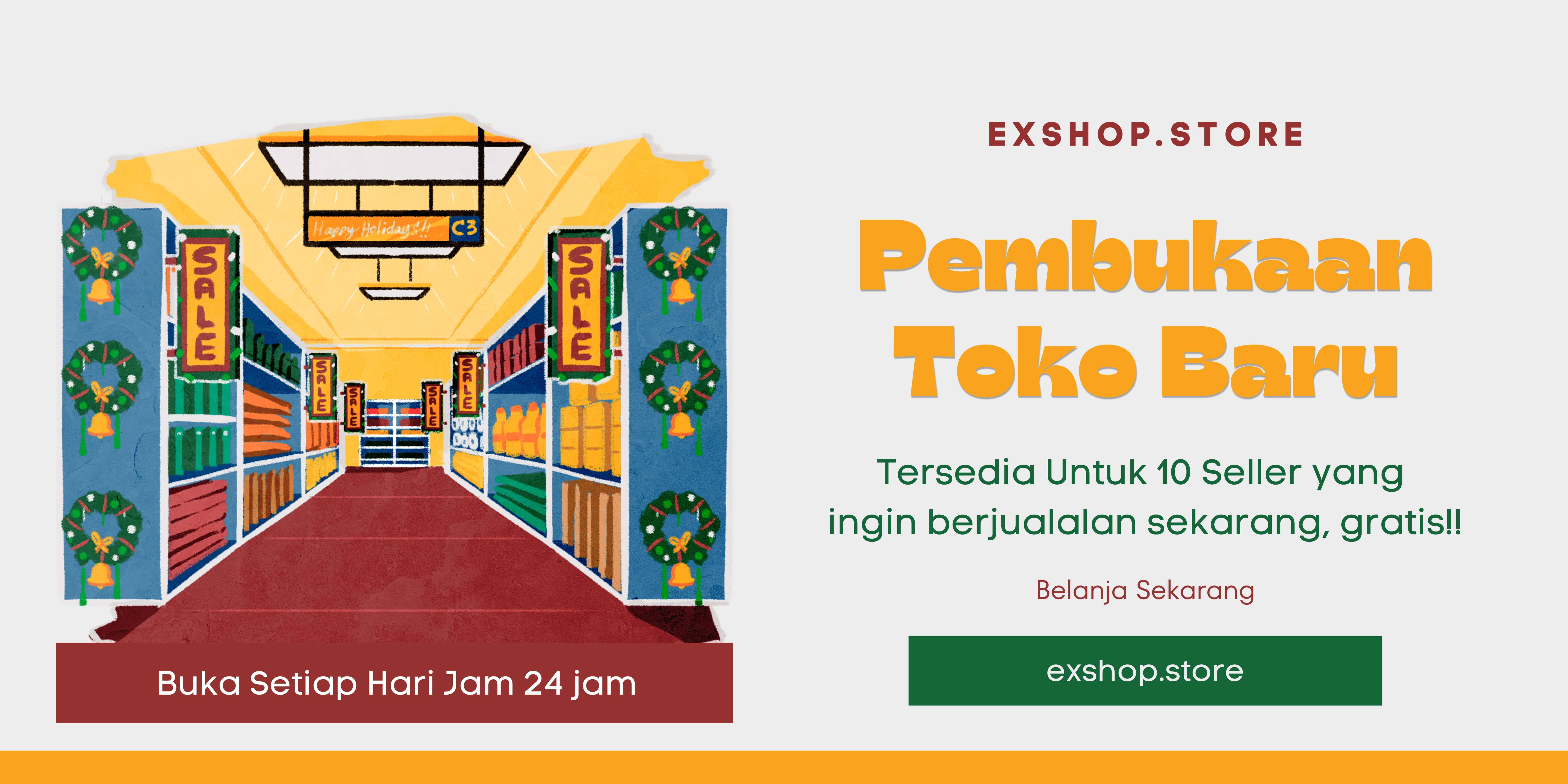 Exshop: Rebahanin aja paket sampai